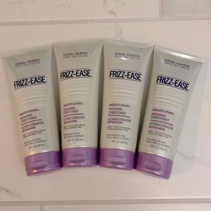 New 4 Pack John Frieda Frizz-Ease Smooth Start Repairing Confitioner